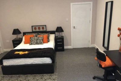 north grange road student accommodation bedroom