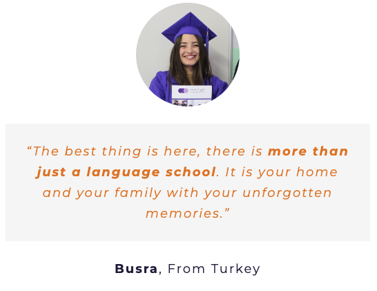 Leeds English School Testimonial Busra Turkey