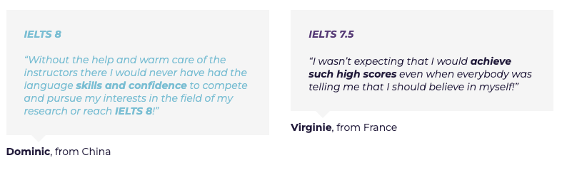 online ielts testimonials