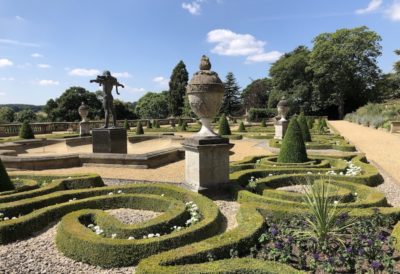 Gardens at Harewood House in july